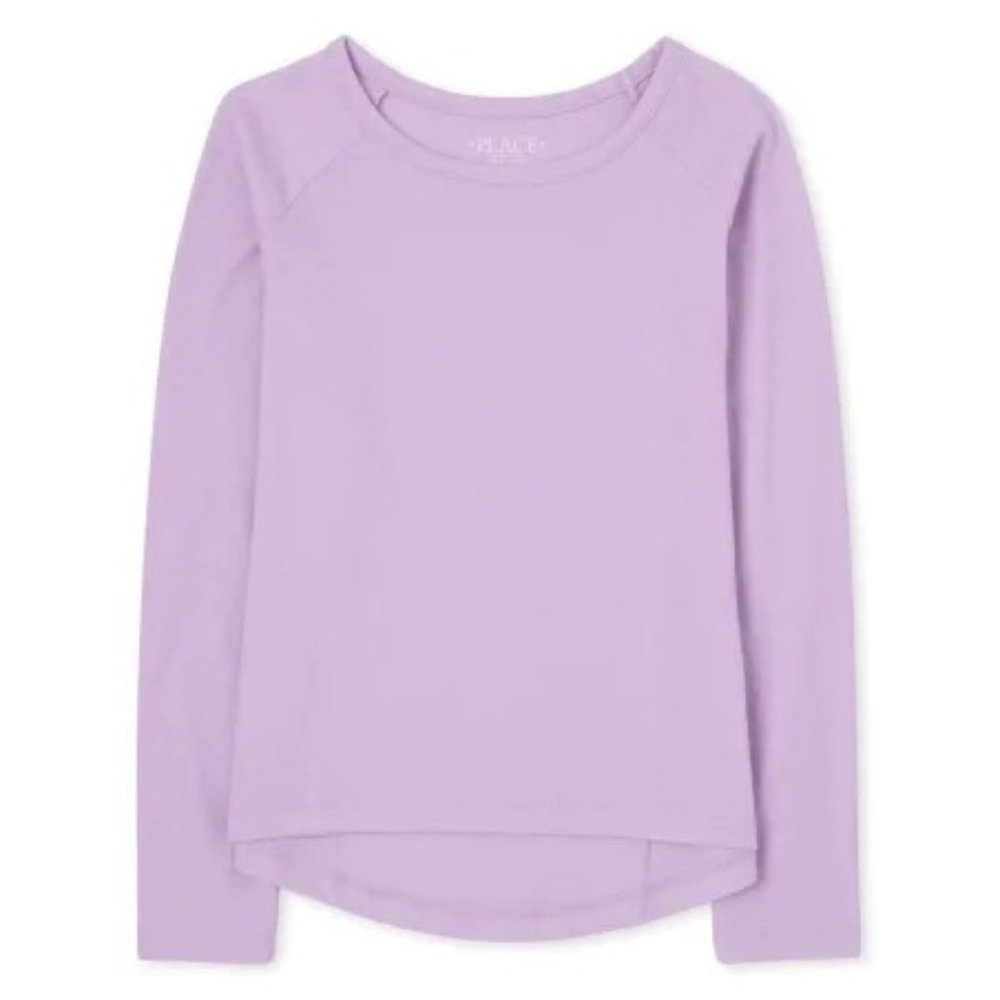 3 FOR $15 - Children's Place Lilac Luster Girls Basic Layering Tee Shirt - NWT